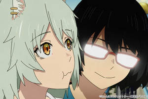 夏アニメ「ヤニねこ」バイトをクビ!? エロ漫画家・おちんぽ達郎のアシスタントを務めることになったヤニねこだが…第4話先行カット 画像