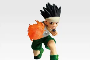 最初はグー！「HUNTER×HUNTER」ゴンの拳オーラ再現フィギュア、バインダー＆指輪など登場！ラストワン賞はビスケット=クルーガー“切り札は隠すもんだろ!?”【一番くじ】 画像