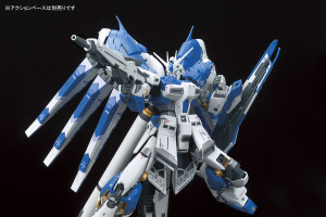 「RG 1/144 Hi-νガンダム」が抽選販売受付中！「アドヴァンスドMSジョイント」でフィン・ファンネル射撃時の形態を再現 画像