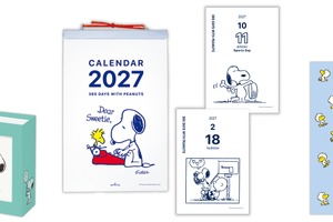 スヌーピーと365日を一緒に♪ 「PEANUTS」2027年カレンダー＆ダイアリー登場！ 初の日めくり＆メモ付き卓上カレンダーも 画像