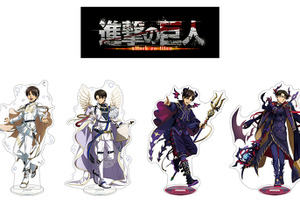 “悔いが残らない方を選べ”「進撃の巨人」エレンとリヴァイが天使＆悪魔に！ イラストレーター・夢ノ内の可愛いミニキャラグッズも新登場 画像