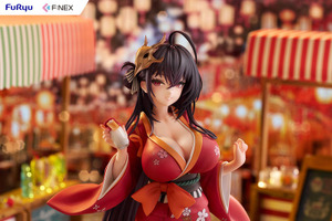 「アズレン」大鳳が浴衣姿で艶やかに立体化♪ 大黒湯とのコラボ企画のグッズイラストをベースに見応え抜群の仕上がり 画像