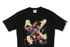 “切り札は最後まで取っておくものだよ…”ガンダムX＆ガンダムヴァサーゴを筆絵タッチでデザイン！「ガンダムX」Tシャツ発売 画像
