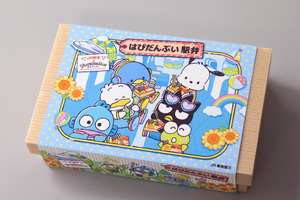 ポチャッコ、けろけろけろっぴ、タキシードサムたちが駅弁に!? 新幹線で夏休みを楽しむ姿はグッズに☆「はぴだんぶい」JR東海とコラボ企画 画像