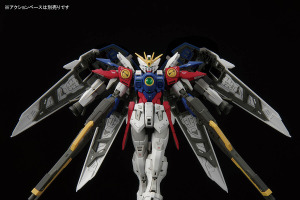 “未来は見えているはずだ！”「RG 1/144 ウイングガンダムゼロ」の抽選販売が受付中！　ウイングバインダーにRGならではのギミックを搭載 画像