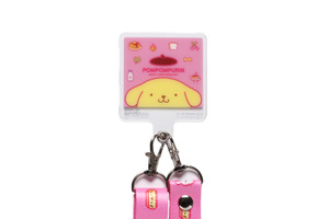 ポムポムプリンの大好きなものがいっぱい☆ 「ポムポムプリン」30周年デザインのネックストラップがカプセルトイに！ゲーム風デザイン全5種が登場♪ 画像