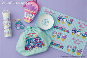 ハローキティや、ポチャッコら“はぴだんぶい”がレトロ可愛いキッチンアイテムに♪約90商品が登場【212 KITCHEN STORE】 画像