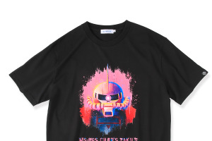 存在感がすごい！ ガンダム、シャアザク、ザクIIをスプレーアート風に表現！「STRICT-G」新シリーズのTシャツ登場 画像