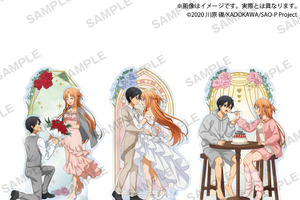 キリト＆アスナの幸せな日常をチラ見せ☆ 「SAO」祝・キリト＆アスナの結婚記念日☆ 甘々の新婚グッズを新宿マルイ アネックスPOP UP STOREで販売 画像