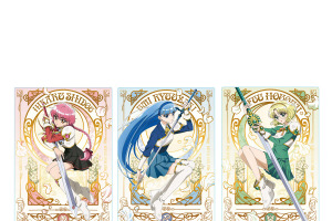「魔法騎士レイアース」光、海、風たちの描き下ろしレアも収録！ カード付きウエハース登場！ 全種キラキラのメタリック仕様 画像