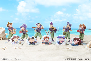 「忍たま乱太郎」土井先生＆利吉に六年生も♪ 夏らしい描き下ろしで登場の「ローソン」コラボ開催【8月25日～】 画像