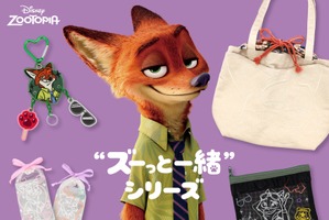 ディズニー「ズートピア」ニックと“ズーっと一緒”！フラットポーチやトートバッグなど全4アイテム登場♪ 画像