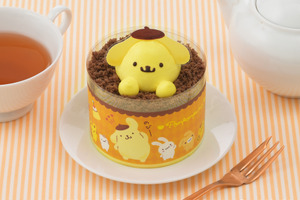 ポムポムプリンが可愛すぎて食べられない…！ サンリオキャラクターズのプチケーキが新登場！ケーキのポイントを紹介したリーフレットの特典も♪ 画像