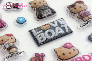 ハローキティ＆クロミ × LOVEBOAT コラボ！“ギャルかわ”な「ドリーミーキャンディシール」が新登場 画像