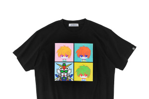 くまのぬいぐるみもデザイン♪ 「新機動戦記ガンダムW」デフォルメされたキャラが可愛い…！ Tシャツ＆ミニバッグ＆アクリルキーホルダーが登場 画像