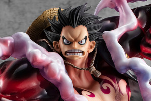 ルフィのギア4“弾む男”の迫力が凄い…！「ONE PIECE」ルフィの鬼気迫る表情にシビれる限定バウンドマンフィギュアが登場！ 画像