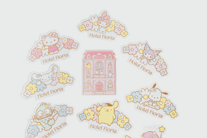 ポムポムプリン、クロミたちがお花と一緒♪ サンリオキャラ新商品第2弾が登場！ 体験型展示イベントにて東京会場限定のオリジナルグッズが販売 画像