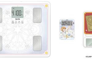 さくらが応援してくれる♪ 「カードキャプターさくら」×タニタ、コラボ商品が登場！ さくらの音声でナビする体組成計＆タイマーなど全3種を予約受付中 画像