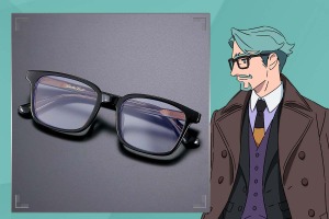 「機動戦士Gundam GQuuuuuuX」シャリア・ブルの着用品を再現！ 眼鏡&ネクタイが登場！ 眼鏡スタンドも 画像