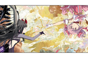 「まどマギ〈ワルプルギスの廻天〉」まどかとほむらのメインビジュアルを再現！魔法少女たちの新作グッズが早くも登場 画像