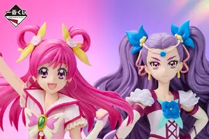 「プリキュア」キュアドリーム、ミルキィローズが華麗にフィギュア化！ココ＆ナッツら妖精ぬいもキュート♪「一番くじ」【9月26日より】 画像