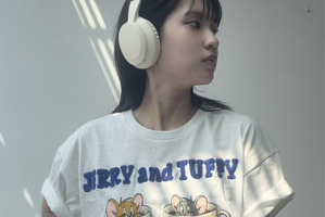 「トムとジェリー」Tシャツ登場！ジェリー＆タフィーのもこもこ刺繍にアクリルキーホルダー付き【AS KNOW AS plus】 画像