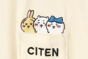 「ちいかわ」の愛らしいアートをさりげなくデザイン♪「CITEN」よりルームウェア、バッグ、ポーチ＆ケースが展開 画像