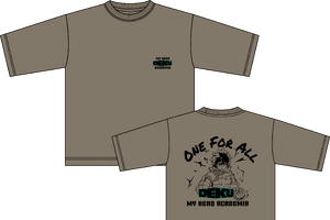 「ヒロアカ」デク、爆豪の“ワークマン”限定Tシャツで日常を“更に向こうへ”！ シンプルデザインの5種登場☆ 画像