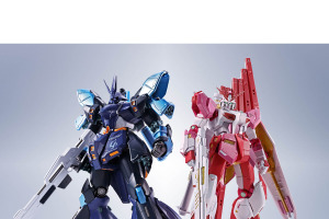 「ガンダム×ホロライブ」νガンダムがさくらみこ、サザビーが星街すいせいカラーに！「METAL ROBOT魂」コラボアイテム登場 画像