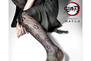 「鬼滅の刃」日輪刀の鍔をイメージした装飾が和の美しさを放つ―「MAYLA」厚底ローファースニーカー登場 画像