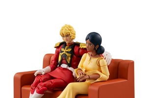 「ガンダム」シャアとララァがくつろぐ姿を立体化！第34話「宿命の出会い」名シーンを再現　 画像
