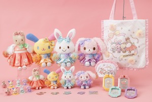 「サンリオ」マロンクリーム、ウサハナ、ウィッシュミーメル、ぼんぼんりぼんがチアリーダー姿に♪ 「チアリステイルズ」初グッズが登場！ 画像