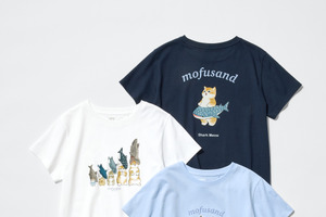 「mofusand」もふもふのサメにゃんが超キュート♡遊び心あふれるUTコレクションが新登場！ 画像