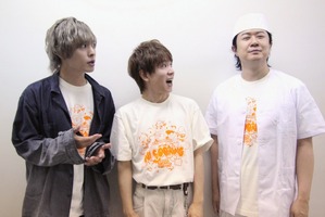岡本信彦、蒼井翔太、杉田智和が“歌”でサプライズお祝い♪「いつも歌は断るんだけど…」山下大輝の「肉ッキング」リアルイベのレポート到着！ 画像