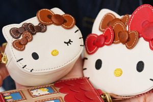 「ハローキティ」を大人上品＆キュートに持ち歩こう♪ 日焼けキティや茶りぼんキティがマストバイ☆バッグチャームやポーチ、キークロシェットが登場 画像