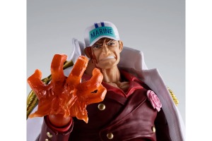 “海賊という“悪”を許すな!!!”「ONE PIECE」サカズキ（赤犬）が立体化！「マグマグの実」の能力を再現できるオプションパーツも付属 画像