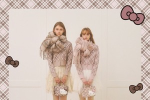 ハローキティのチェック柄が大人可愛い♪ 秋にぴったりな「JILL by JILL STUART」コラボコレクションが登場 画像