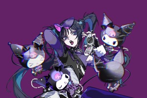 クロミ×Adoが初コラボ！新曲「DND feat. KUROMI」9月25日配信♪「ちょーイケてる曲が歌えて、本当に最高の気分だよ！」 画像