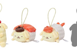 ポムポムプリン×「スシロー」初コラボ！多数のグッズ＆“まぜまぜ！プリンッペ”も登場【10月7日～】 画像