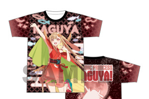 「超かぐや姫！」かぐや、彩葉、ヤチヨにブラックオニキスも大胆デザイン☆ 両面フルグラフィックTシャツ登場 画像