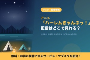 「ハーレムきゃんぷっ！」の配信はどこで見れる？全8話を見放題で視聴する方法 画像