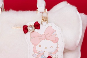 「サンリオ」キティ、マイメロ、クロミ、シナモロールのふわふわがたまらん♡ファー素材が可愛いサマンサベガとのコラボコレクションが新登場♪ 画像