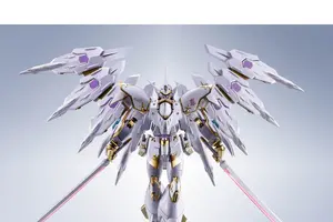 「ガンダムSEED FREEDOM」オルフェとイングリットが駆るブラックナイトスコード カルラが「METAL ROBOT魂 ＜SIDE MS＞」に登場！　メッキを施し再現された煌びやかな装甲は必見 画像