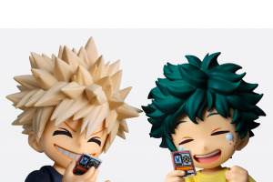 「ヒロアカ」デクと爆豪の幼少期の姿がフィギュア化！ オールマイトのミニフィギュアなどオプションパーツ充実のプレイバリューは必見 画像