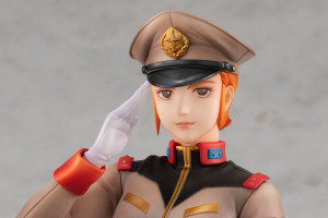 「ガンダム」ミデア補給部隊のマチルダ中尉がことぶきつかさ氏描き下ろし＆徹底監修で立体化！ 付属の頭部パーツと腕パーツで2種類のポージングも 画像