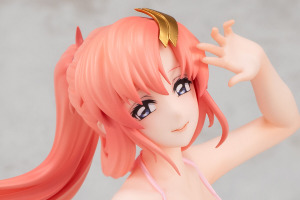 「ガンダムSEED FREEDOM」水着姿のラクスが登場！　白とピンクのビキニがまぶしい♪飾りやすく手ごろな価格帯のフィギュア「Lucreaらいと」シリーズに 画像