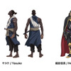 MAPPA制作のNetflixアニメ「Yasuke -ヤスケ-」キャラデザ公開！ 織田信長に実際に仕えた“アフリカ人侍”描く・画像