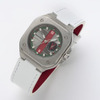 「仮面ライダーV3」腕時計が登場！シルバーに赤・緑の文字盤でボディーを表現・画像