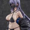 豊満ボディ、黒ビキニ、黒マスク…その妖艶な魅力に抗えない！ イラストレーター・Biyaの「ユナちゃん」がフィギュア化・画像