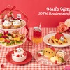 「ハローキティ50周年記念カフェ」でキティ＆ミミィとお祝い！ ラブリーなフォトジニック空間を楽しもう♪・画像